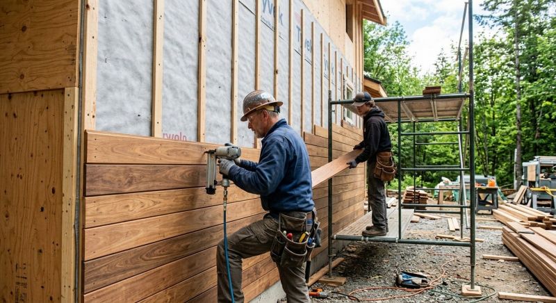 Hardwood Siding Installation in Norwalk, CT
